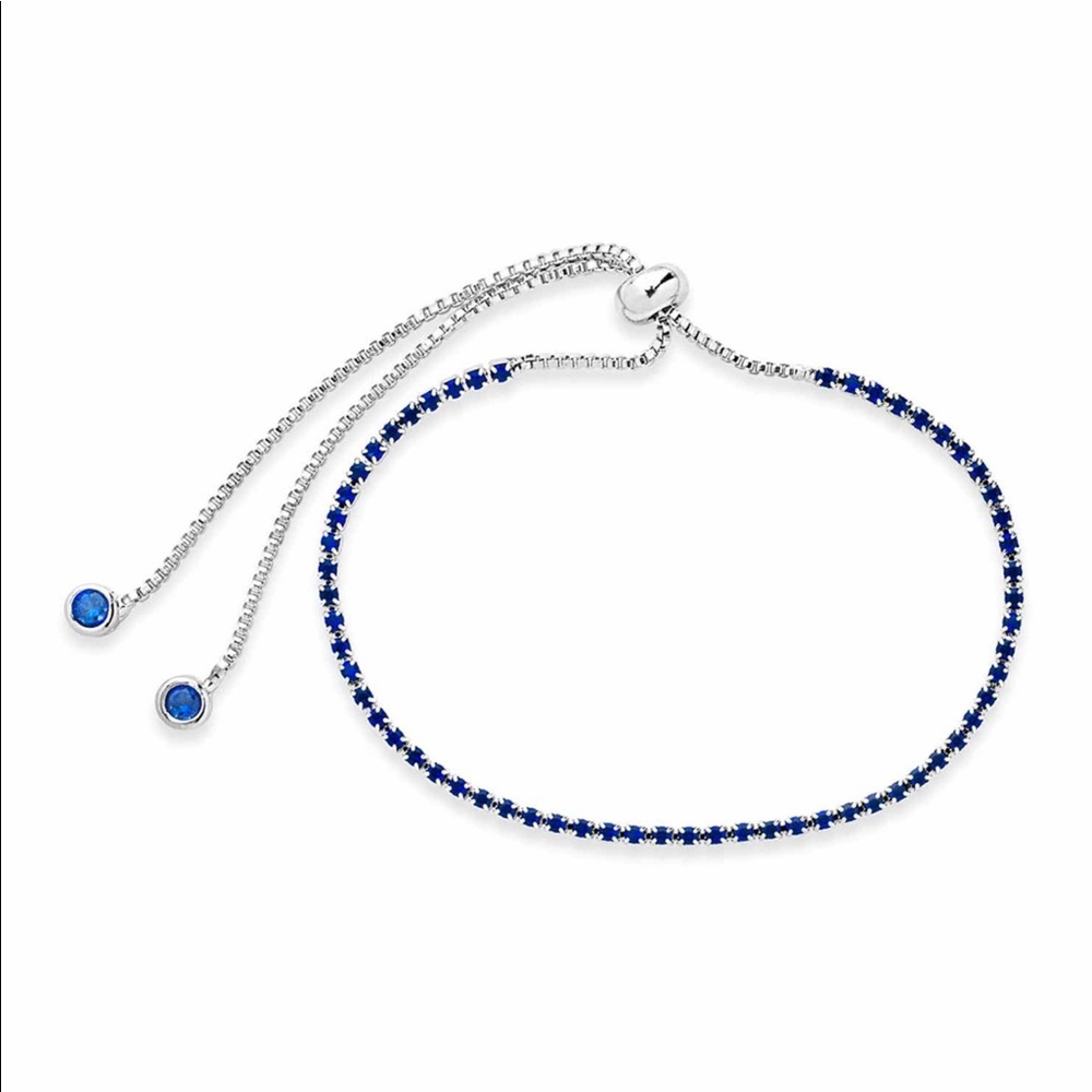 Bracelet. Nwt. Silver and sapphire